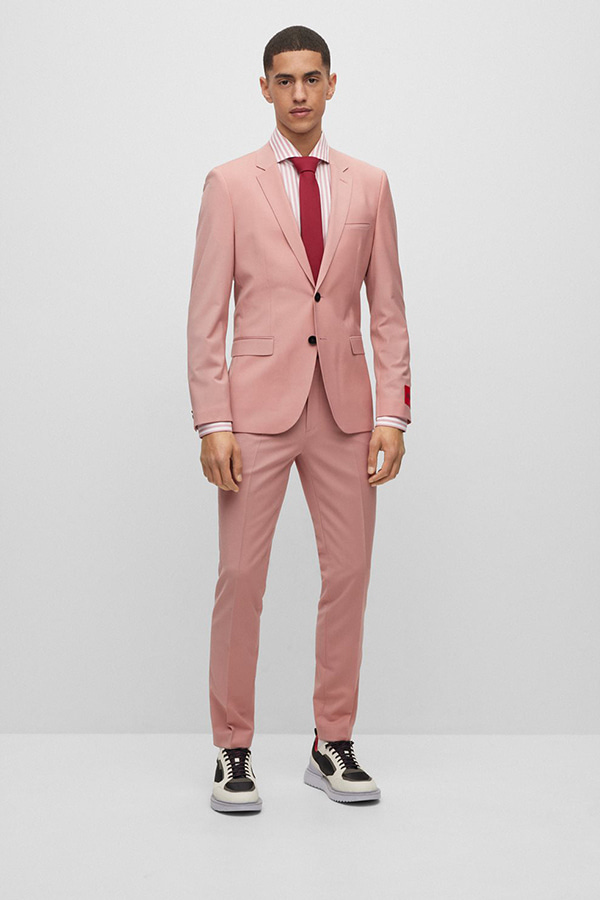 SHIRT  HUGO - 662 RED